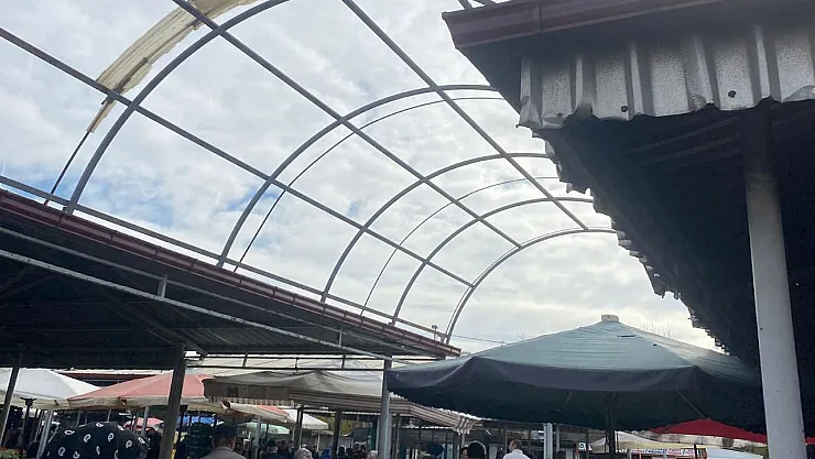 Fuar Pazaryeri'nde Köylü Esnafı Dertli