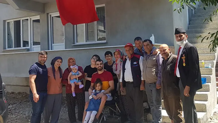 Gazi Karakuş, babaevine getirildi