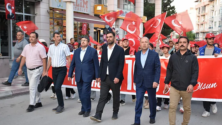 Gençler, Afyon'da Zafer Coşkusunu Yaşadı