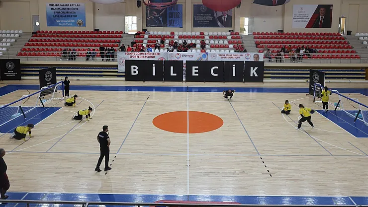 Goalball Kadınlar 2.Lig Müsabakaları Bilecik'te Başladı
