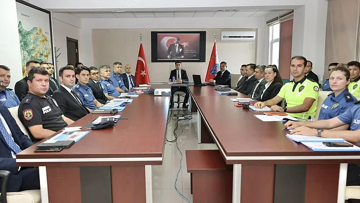 Güvenlik önlemleri masaya yatırıldı