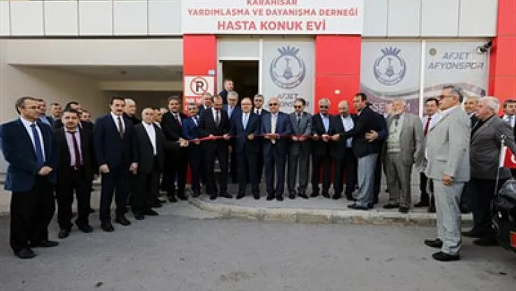Hasta Yakınları Konukevi hizmete açıldı