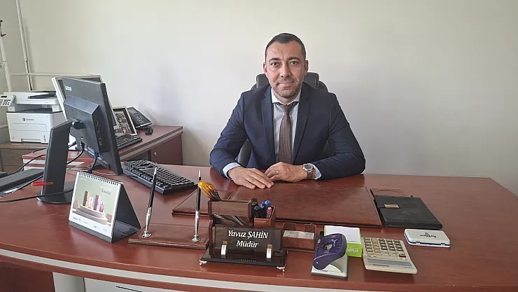 Hisarcık Vergi Dairesi Müdürü Yavuz Şahin Göreve Başladı