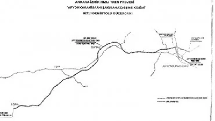 Hızlı tren için acele kamulaştırma kararı