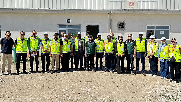 İİT Temsilcileri Afyon'da Atıksu Sulamasını İnceledi