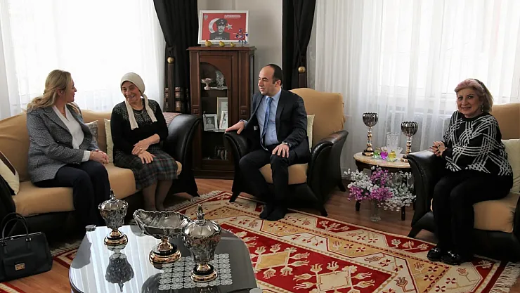 İl Emniyet Müdürü Yılmaz, Şehit Ailelerini Ziyaret Etti