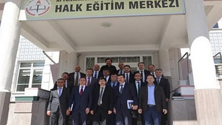 İlçe Milli Eğitim Müdürleri toplandı