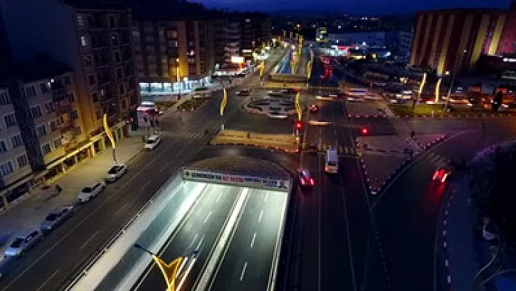 İlk altgeçitte gece güzelliği – Kocatepe Gazetesi