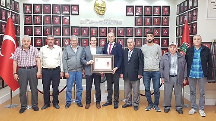 İnan'dan veda ziyareti