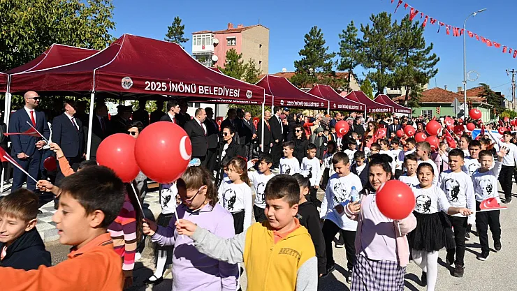 İnönü'de Cumhuriyet Bayramı Coşkusu