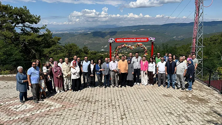 İnşaat Mühendisleri Ddası Gediz'de Meslektaşlarıyla Buluştu