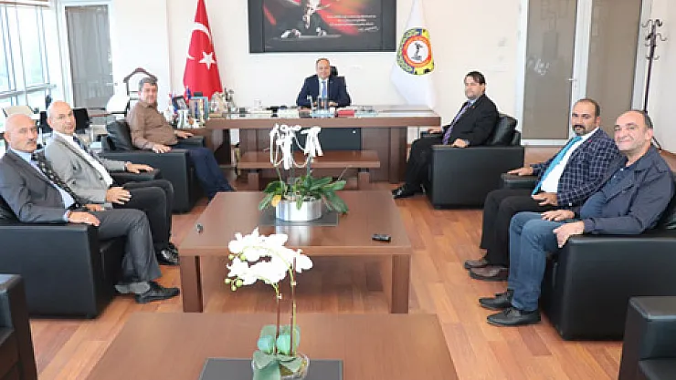 İnternet gazetecilerinden Serteser'e ziyaret
