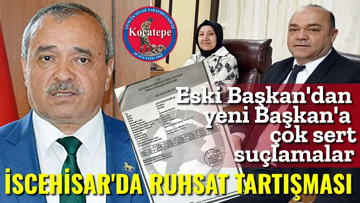 İscehisar'da 'Ruhsat' Tartışması