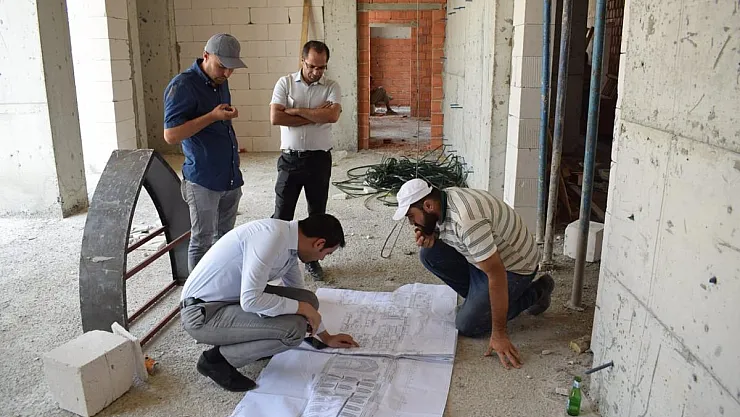 İscehisar Hükümet Konağı inşaatında sona yaklaşıldı