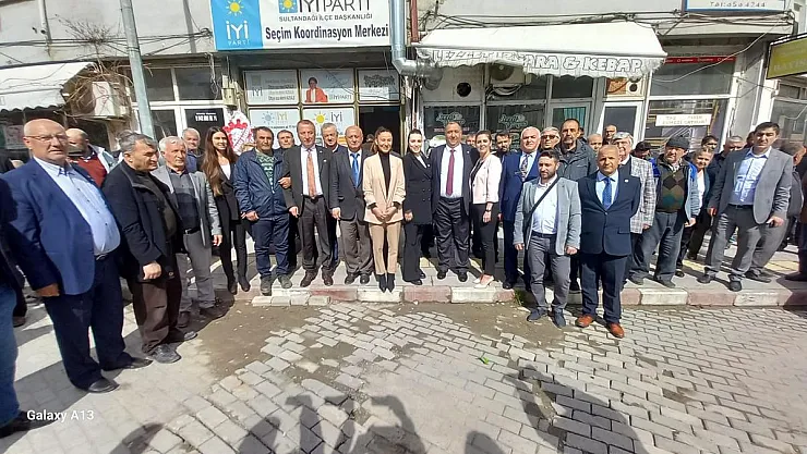 İYİ Parti Çay ve Sultandağı Seçim Koordinasyon Merkezleri Açıldı