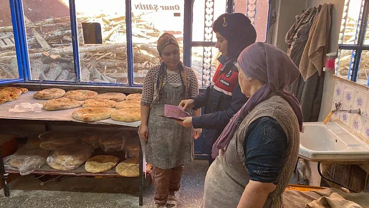 Jandarma Hocalar İlçesinde KADES'i Anlattı