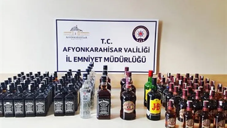 Kaçak içki ele geçirildi – Kocatepe Gazetesi
