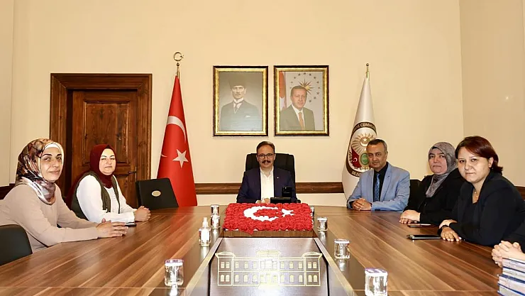 Kadın kooperatifi temsilcileriyle bir araya geldi
