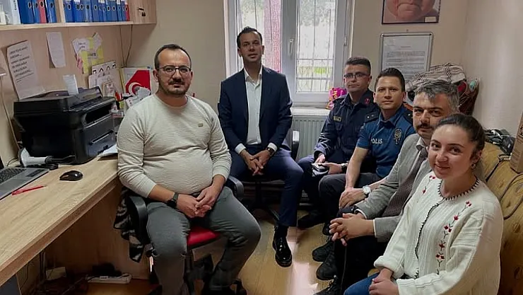 Kaymakam Aslan'dan Taşoluk Aile Sağlığı Merkezi'ne Ziyaret