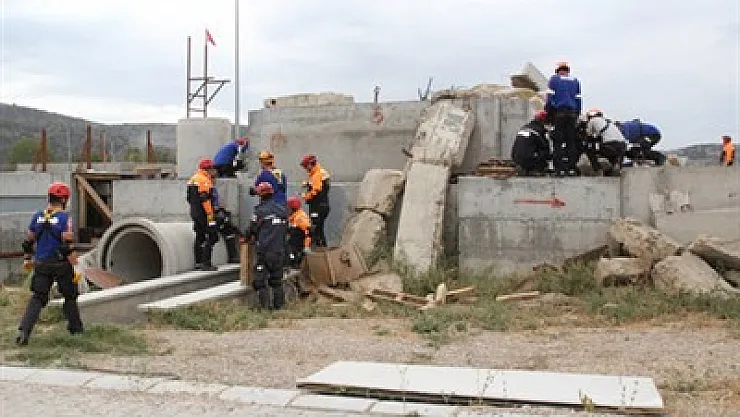 Kentsel Arama ve Kurtarma eğitimi tamamlandı