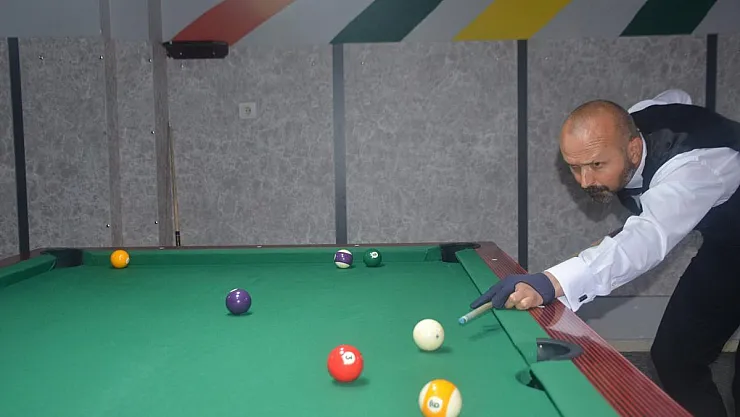 Kiremitçi, Türkiye Snooker Bilardo Şampiyonasına böyle hazırlanıyor