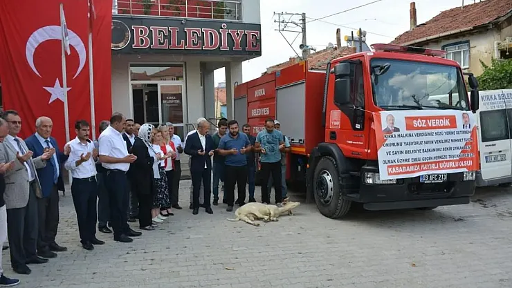 Kırka, son model iftaiye aracı kazandı