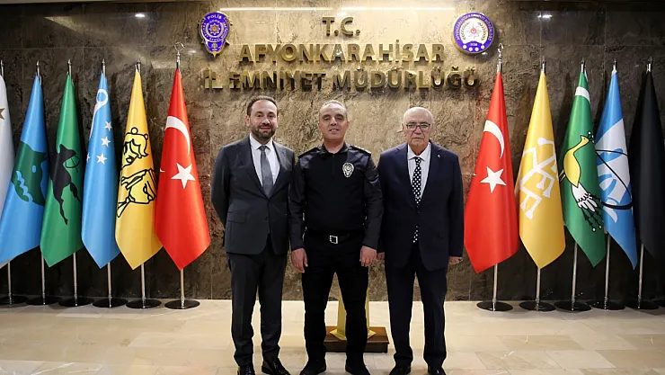 Kırlıoğlu'ndan Emniyet'e Teşekkür Ziyareti