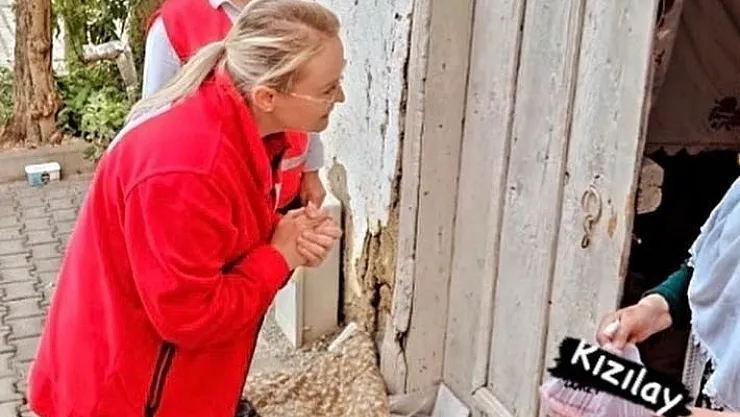 Kızılay’dan ihtiyaç sahibi ailelere destek