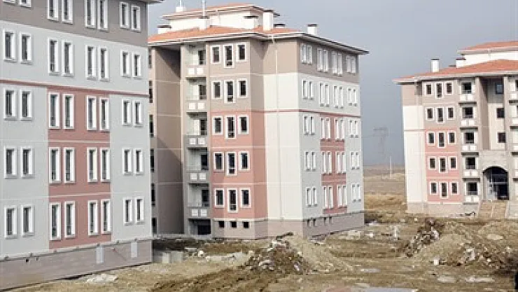 Konutlar için sözleşme süreci başlıyor