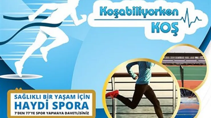 Koşabiliyorken Koş projesi başladı – Kocatepe Gazetesi