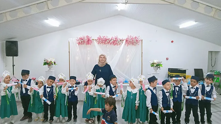 Kur'an Kursiyeri Miniklerin Etkinliği Beğenildi