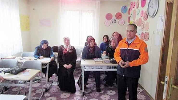 Kur’an Kursları’nda da afet eğitimi veriliyor
