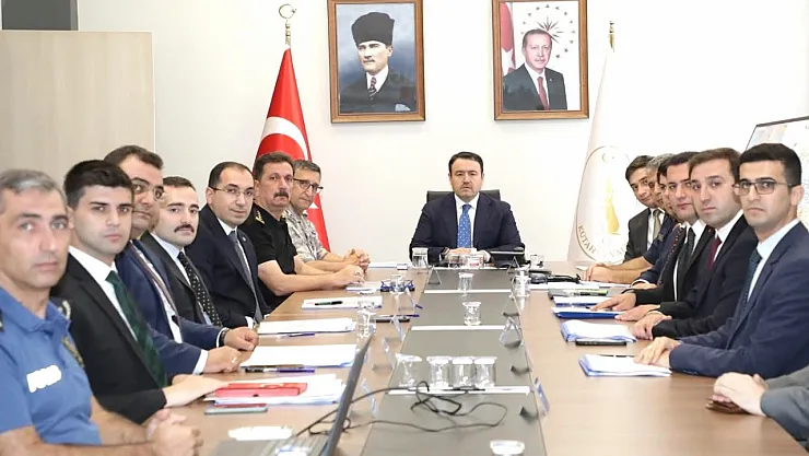 Kütahya'da Güvenlik Toplantısı Yapıldı