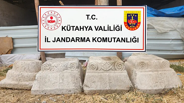 Kütahya'da Kaçakçılık Operasyon, Bizans Dönemine Ait Eserler Ele Geçirildi