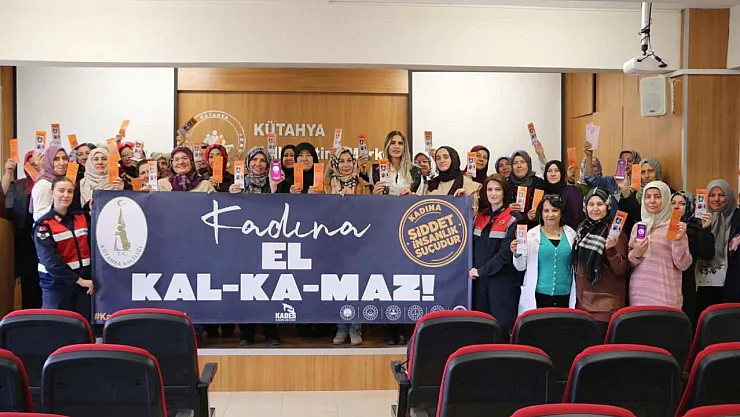 Kütahya'da Kadınlara KADES Eğitimi