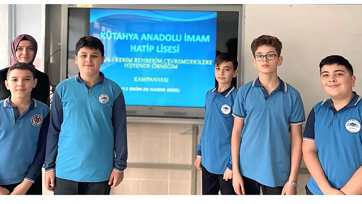 Kütahya'da 'Kur'an-I Kerim Rehberim, Çevremdekilere Hijyende Örneğim' Kampanyası Başladı