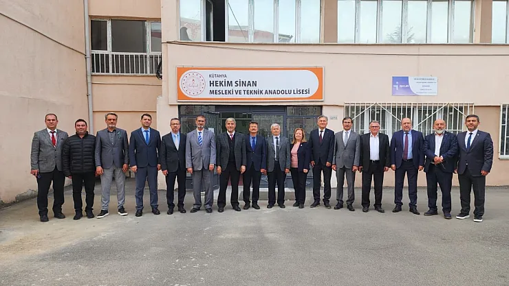 Kütahya'da Merkez Meslek Lisesi Müdürleriyle İstişare Toplantısı