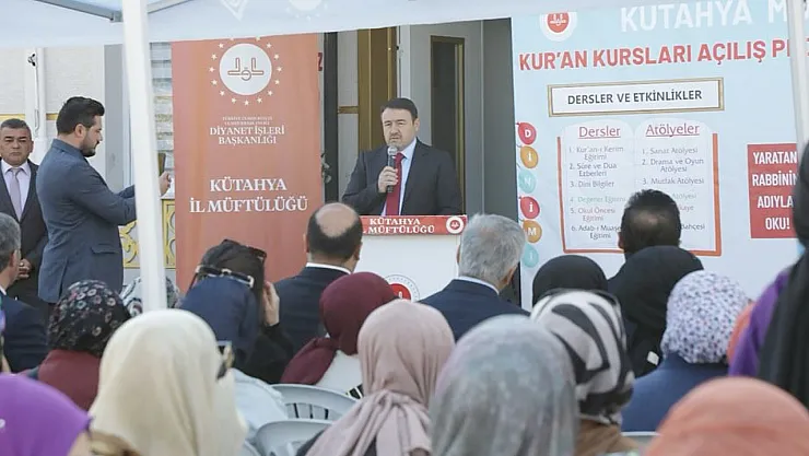 Kütahya'da Nezihe Uygun 4-6 Yaş Kur'an Kursu Açıldı