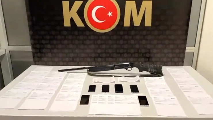 Kütahya'da Organize Suç Örgütü Operasyonu: 6 Tutuklama