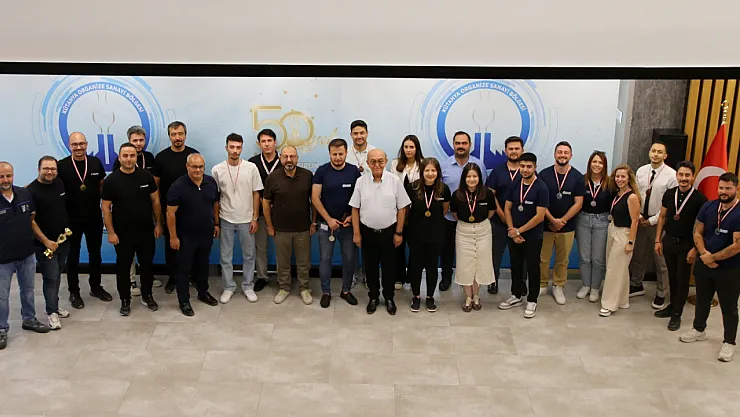 Kütahya'da OSB Firmalar Arası Voleybol Turnuvası Sona Erdi