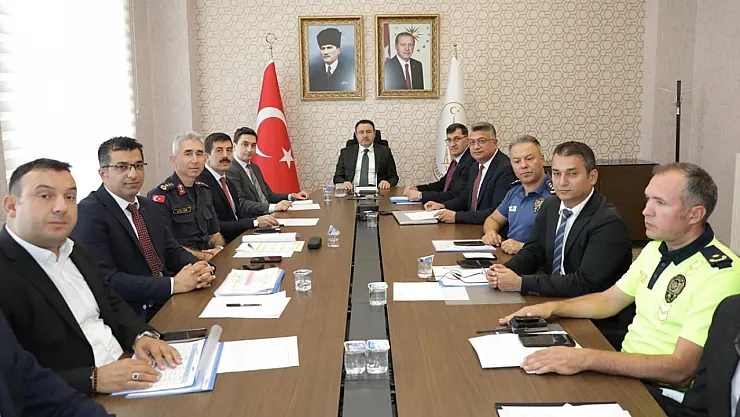 Kütahya'da Üniversite Güvenlik Koordinasyon Toplantısı
