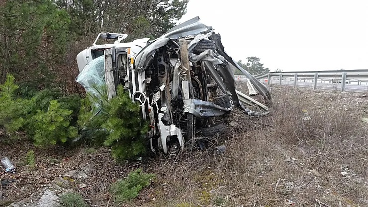 Kütahya'daki Trafik Kazasında 1 Yaralı