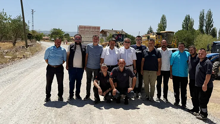 Kütahya İl Özel İdaresi'nden Yol Çalışması