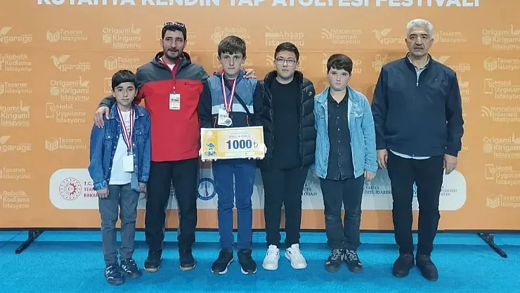 Kütahya Köprüören Tek Termik Ortaokulu’ndan bir başarı daha