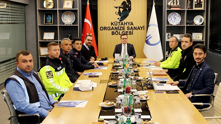 Kütahya OSB'de Bağlantı Yolu Değerlendirme Toplantısı