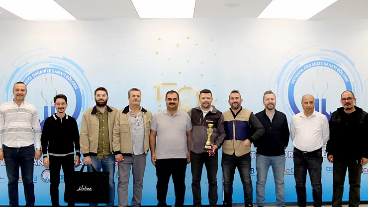 Kütahya OSB'nin 4. Firmalar Arası Tavla Turnuvası'nda Şampiyon Belli Oldu
