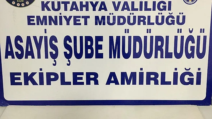 Kütahya'da 'Dar Bölge' uygulamasında 175 şahıs, 98 aracın GBT kontrolü ve denetimi yapıldı