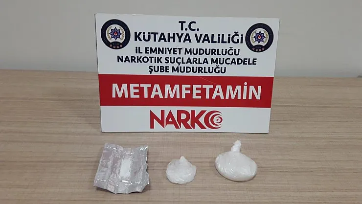 Kütahya'da durdurulan araçta uyuşturucu ele geçirildi