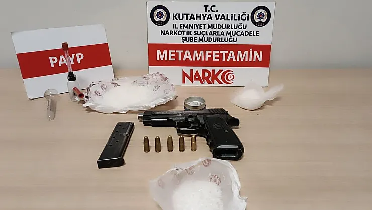 Kütahya'da uyuşturucu operasyonunda 4 tutuklama