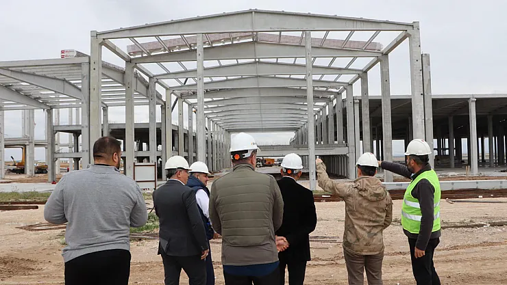 Lastik Fabrikası İnşaatında Sona Gelindi